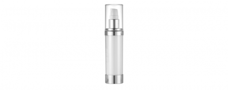 Acrylic Round Airless Bottle 15ml - AR-15 Spring Drops